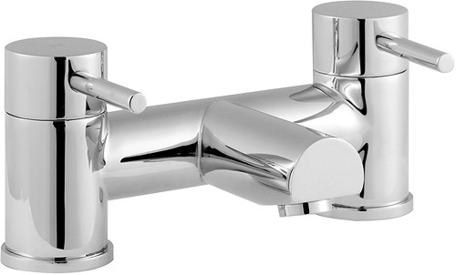 Larger image of Nuie Quest Bath Filler Tap (Chrome).