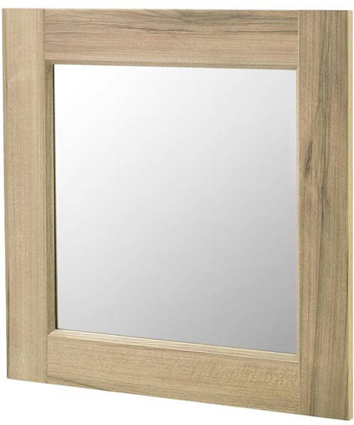 Example image of Old London Furniture 800mm Vanity & 600mm Mirror Pack (Walnut).