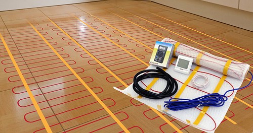 Example image of Vogue Heating Electric Underfloor Heating Kit.  Area 2.5 Sq Meters EUFH150.02.5.