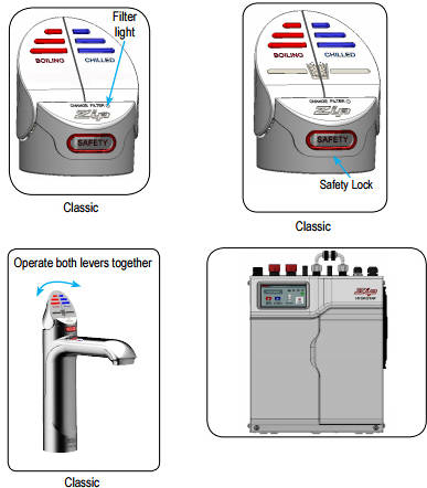 Example image of Zip G5 Classic Boiling Hot & Chilled Water Tap (61 - 100 People, Gloss Black).