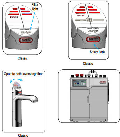 Example image of Zip G5 Classic Boiling Hot Water Tap (61 - 100 People, Matt Black).