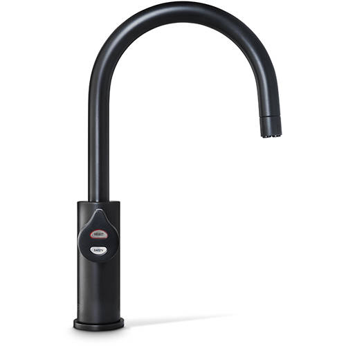 Example image of Zip Arc Design Filtered Boiling Water Tap (41 - 60 People, Matt Black).