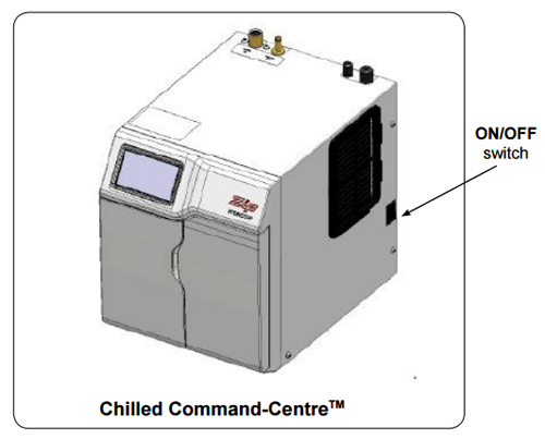 Technical image of Zip Cube Design Filtered Chilled Water Tap (Bright Chrome).