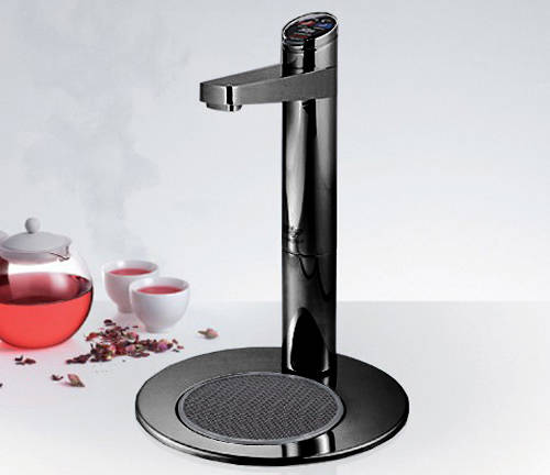 Larger image of Zip Elite Filtered Chilled & Sparkling Tap & Integrated Font (Gloss Black).